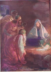 La visita de los Reyes Magos